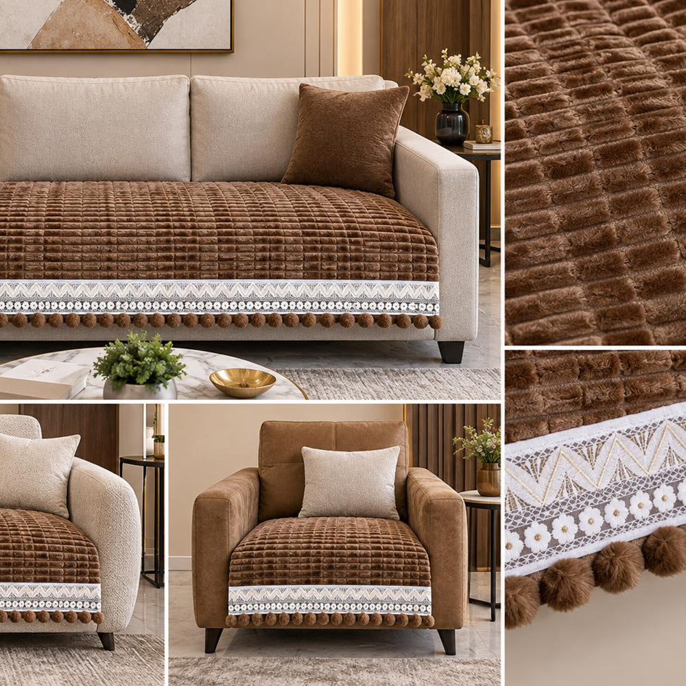 Iris sofa seat cover Coffee