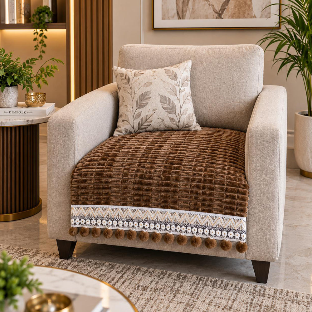 Iris sofa seat cover Coffee