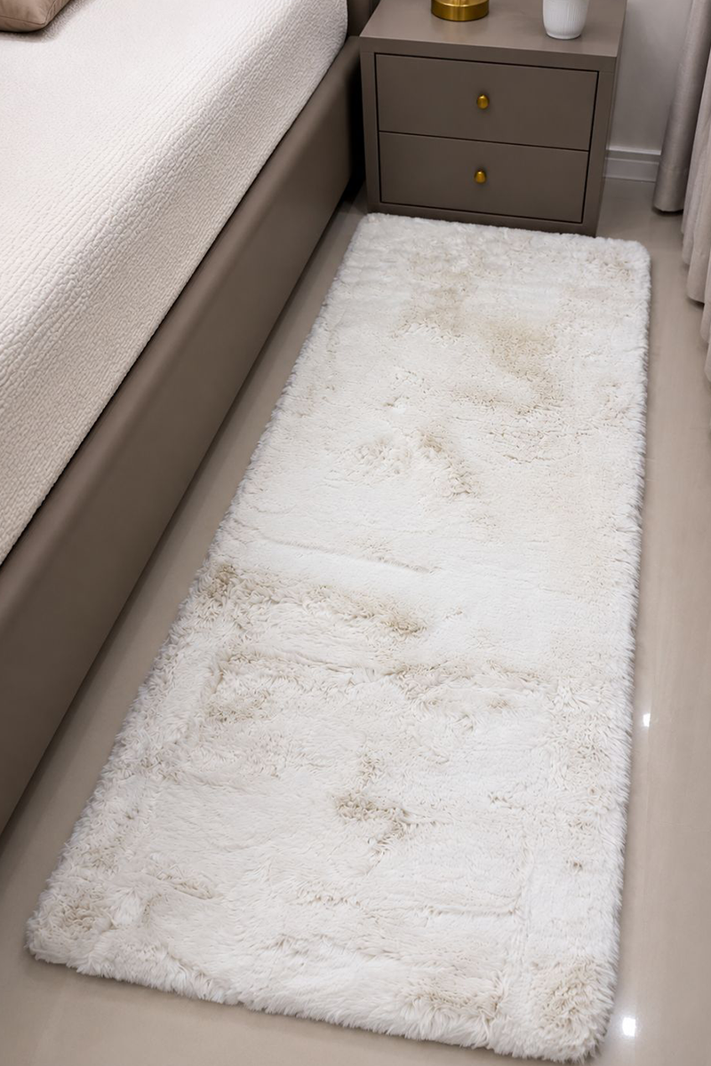 White Rabbit Fur Runner - 60 × 150 CM