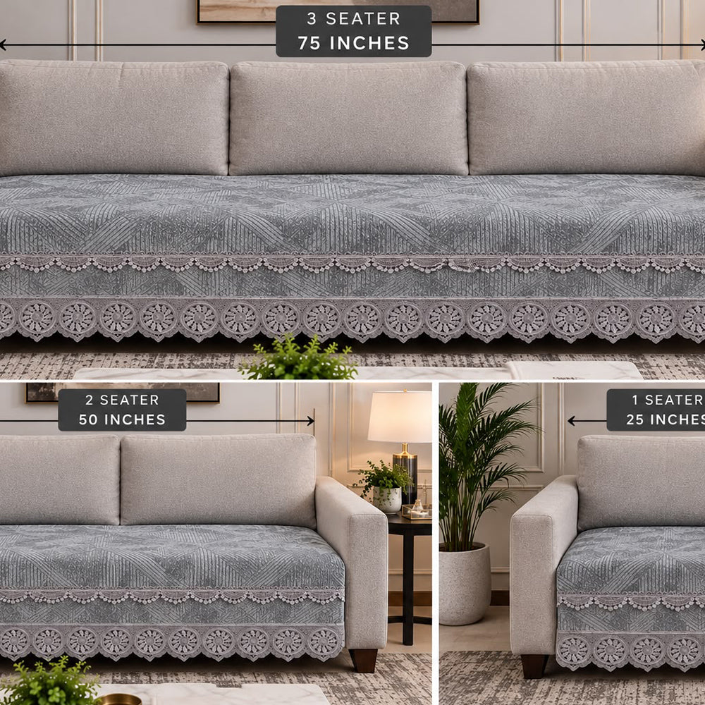 Aspen sofa seat cover Grey