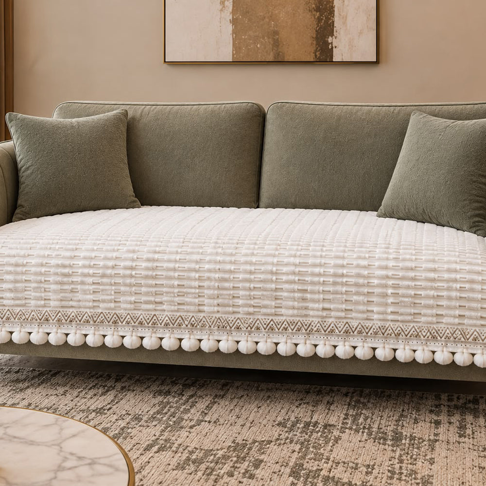 Iris sofa seat cover Cream