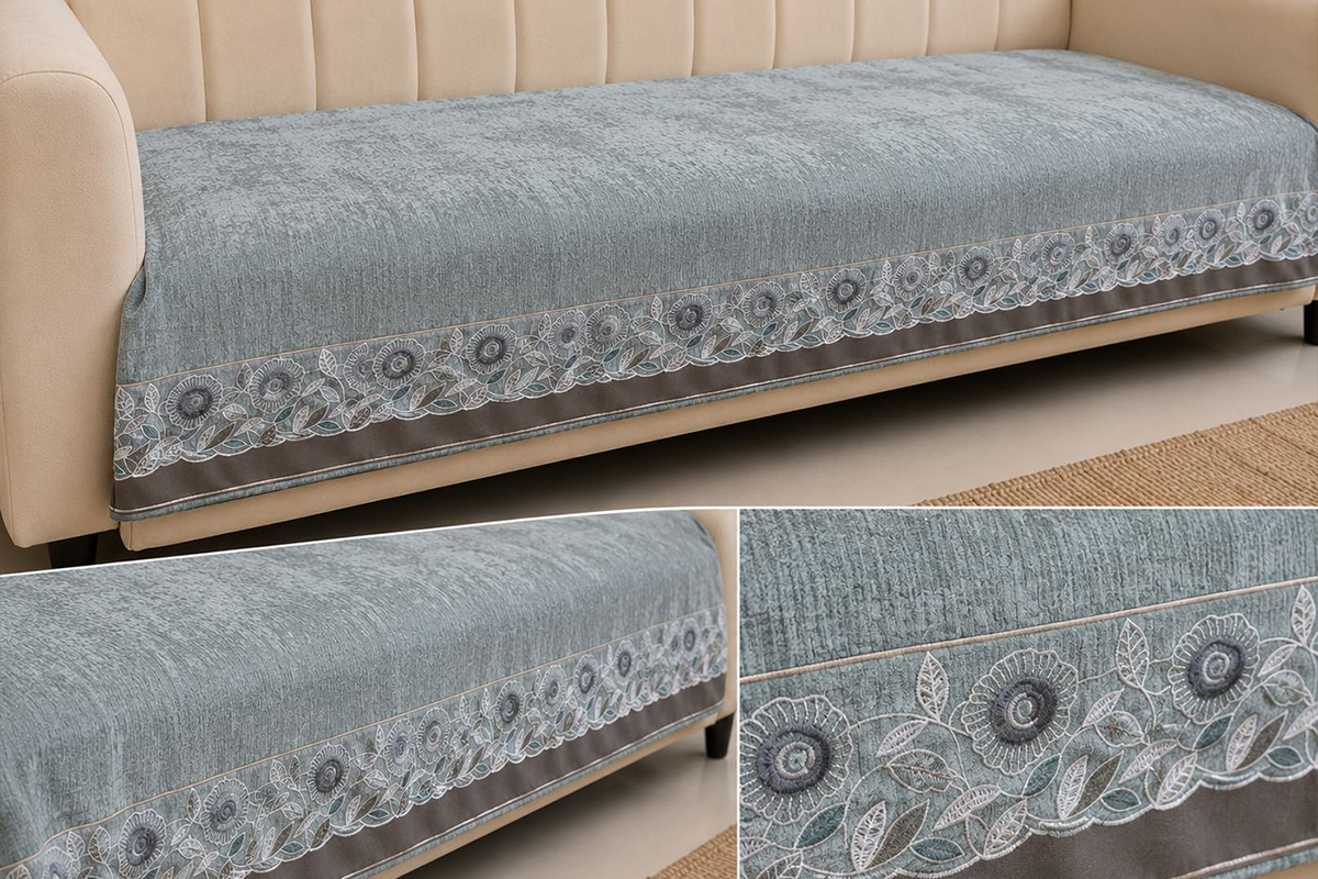 Hoshino Blackish Green Sofa Cover