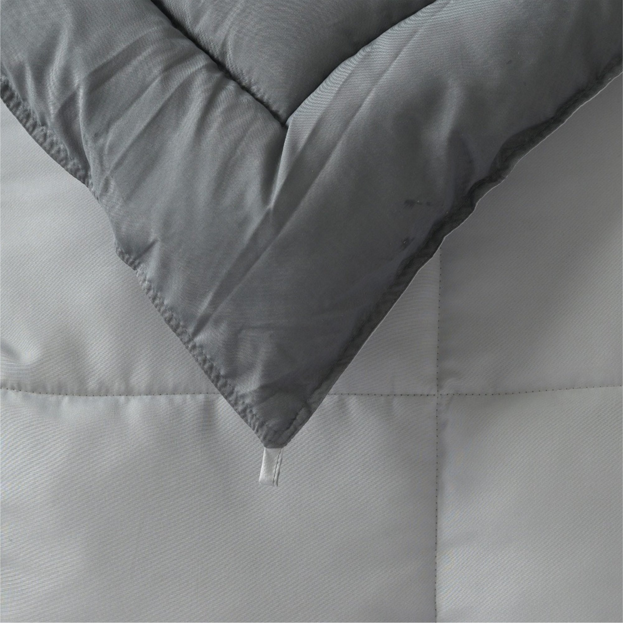 Boston Grey Whisper Reversible Comforter