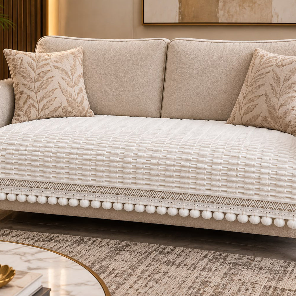 Iris sofa seat cover Cream