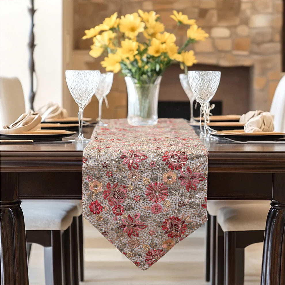 Rose Gold Table Runner - 13 x 70 INCH