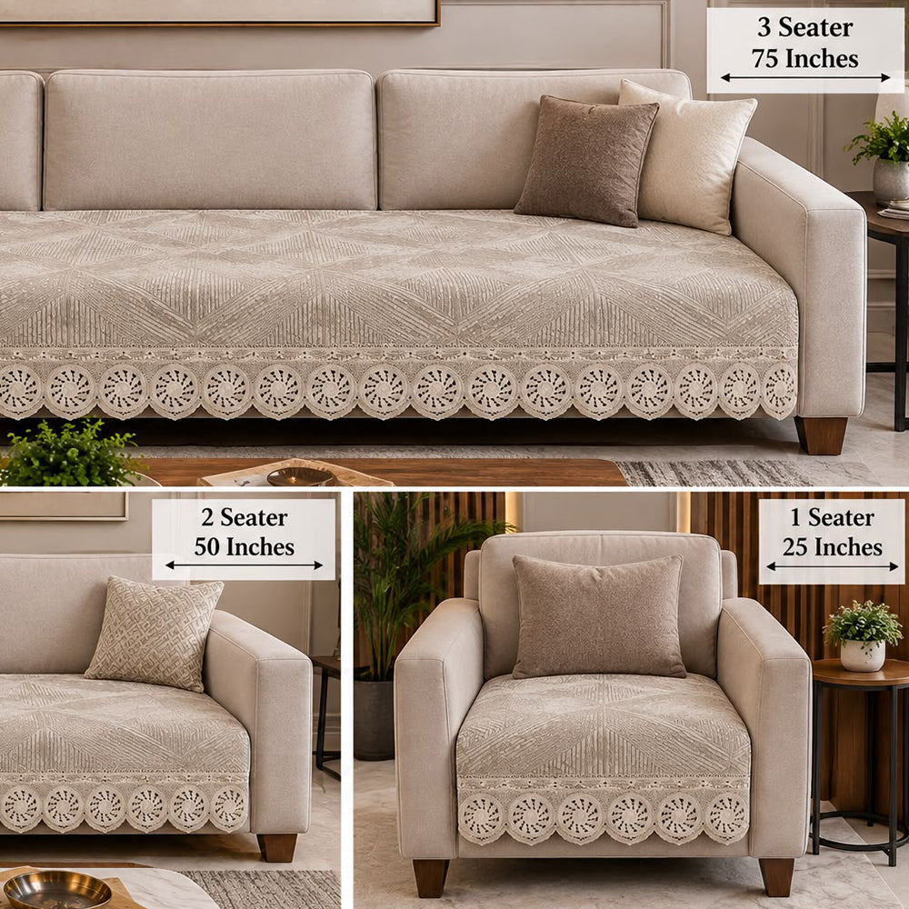 Aspen sofa seat cover Beige