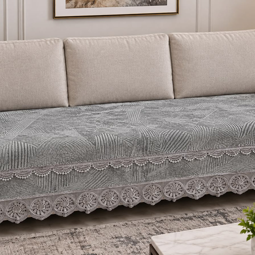 Aspen sofa seat cover Grey