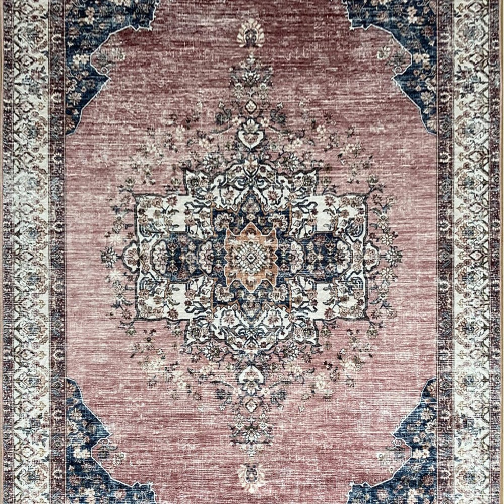 Vintage Rose Medallion Carpet – 160 x 230 CM