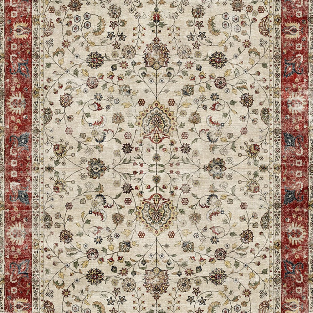 Ivory Vine Heritage Carpet – 160 x 230 CM