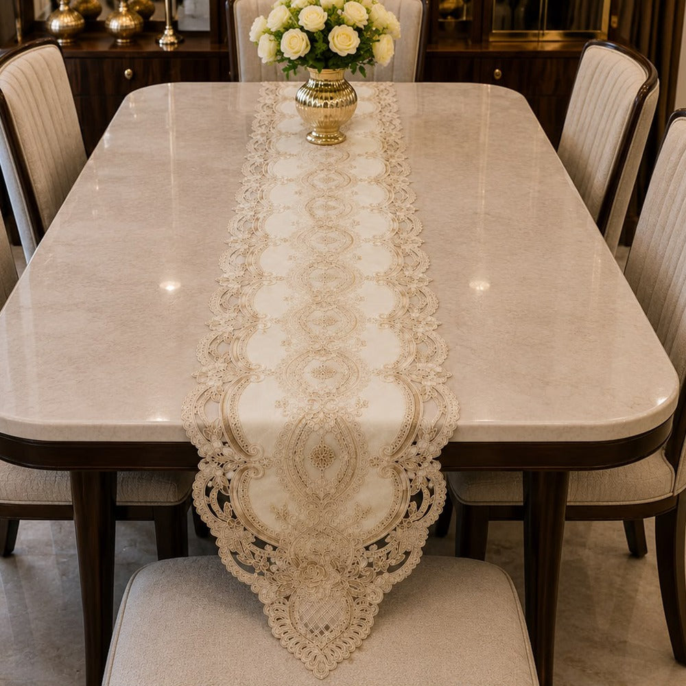 Royal Heritage Lace Table Runner – 16 x 96 Inches
